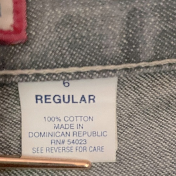 Vintage Old Navy Blue Jeans in Gray wash, Low Rise/Boot Cut - Picture 3 of 7